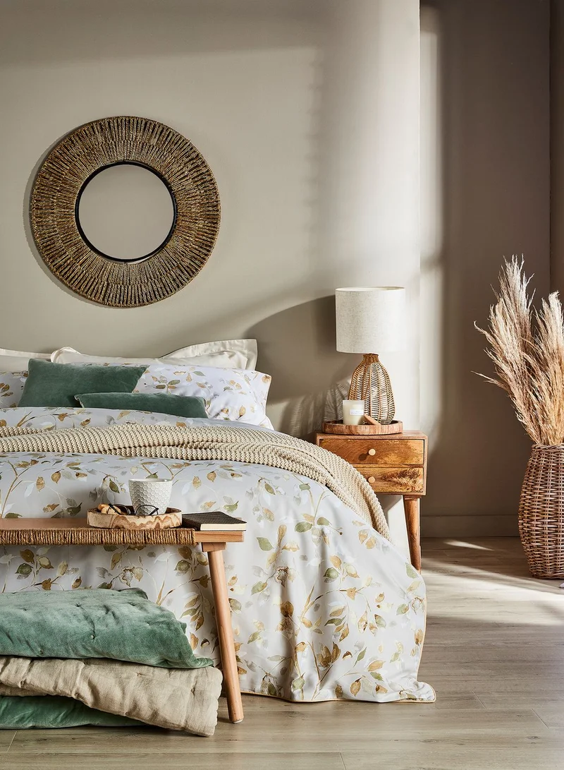 Christy Gold Trees Super King Duvet & Two Pillow Case Set
