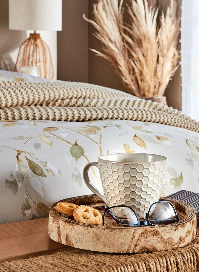 Christy Gold Trees Super King Duvet & Two Pillow Case Set