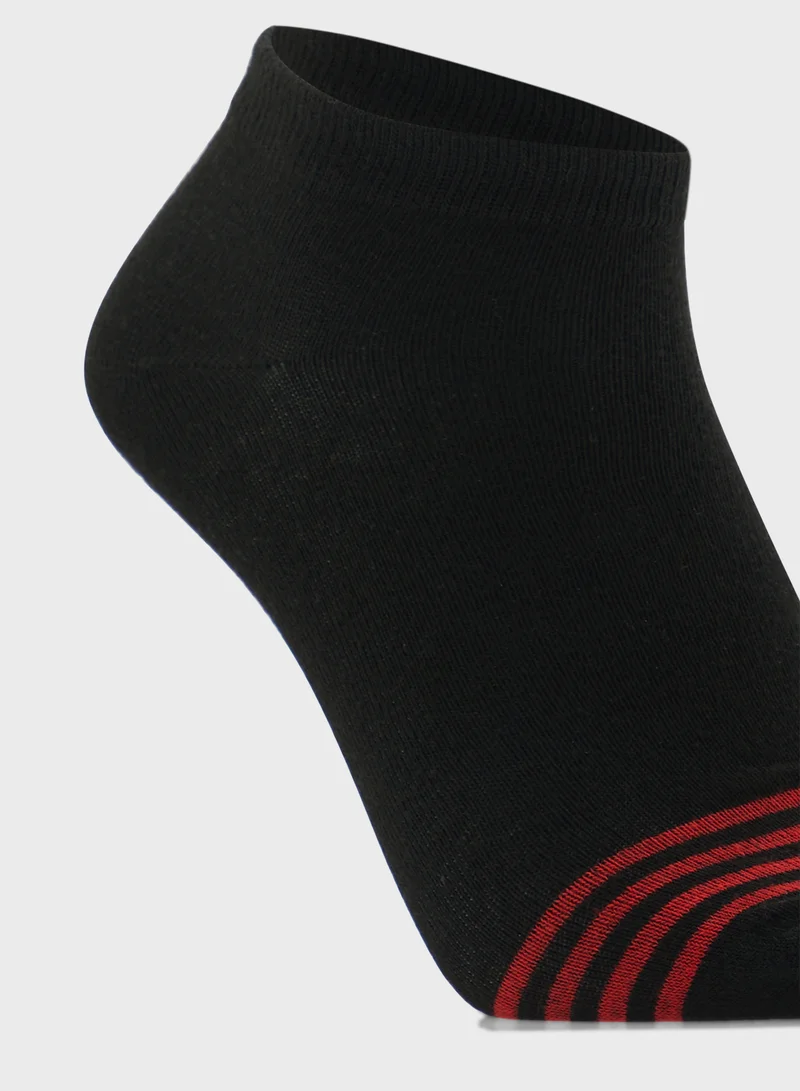 Seventy Five Basics 5 Pack Of Socks
