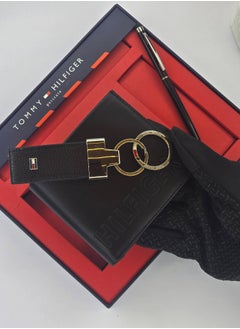 Tommy Hilfiger Plus Tommy Hilfiger Wallet, Keychain & Pen Set For Men  - Image 2