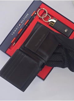 Tommy Hilfiger Plus Tommy Hilfiger Wallet, Keychain & Pen Set For Men  - Image 3