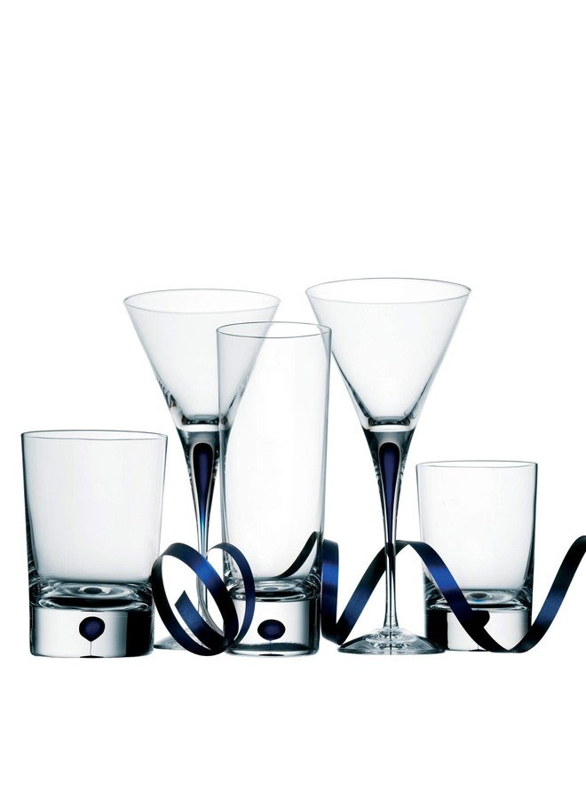 Orrefors Intermezzo 11 oz. Double Old Fashion/On The Rocks/Tumbler, Blue - Image 2