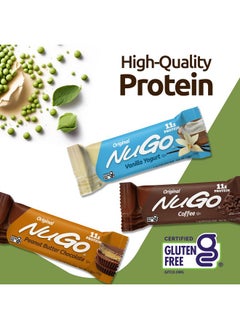 NuGo Protein Bar, Peanut Butter, 11g Protein, Gluten Free, 15 Count - pzsku/Z2293ADE52DDECF1461C1Z/45/_/1740203225/47f6a296-18da-4aec-be7f-9075ed4d5d5e