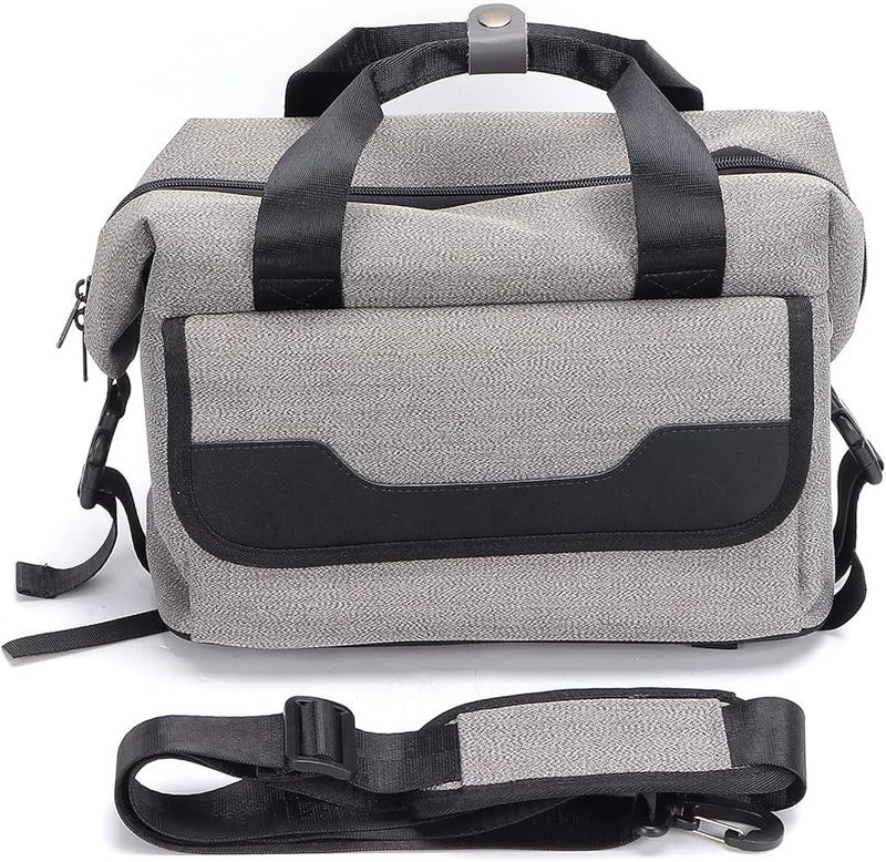Foldable Storage Bag with Handle and Shoulder Strap Portable Cloth Organizer - Image 2