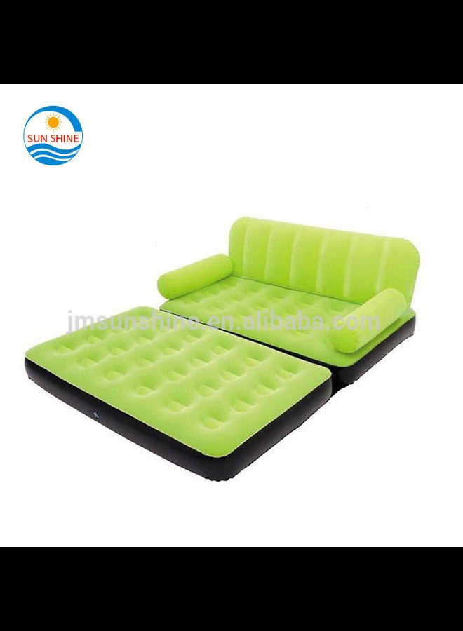 Generic Inflatable 5 in 1 sofa air Bed Couch Blow up Mattress with Pump  - Image 4