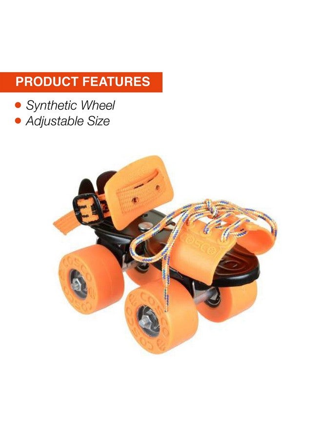 كوسكو حذاء تزلج زومر رولر للكبار من الجنسين من كوسكو، للصغار (برتقالي)، عجلة دوارة - Image 2