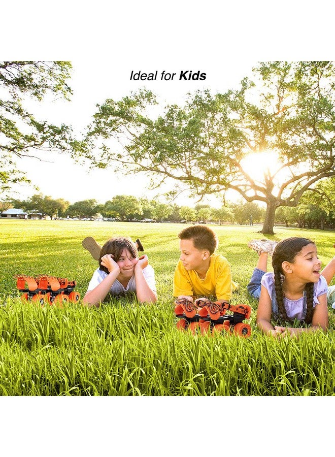 كوسكو حذاء تزلج زومر رولر للكبار من الجنسين من كوسكو، للصغار (برتقالي)، عجلة دوارة - Image 5