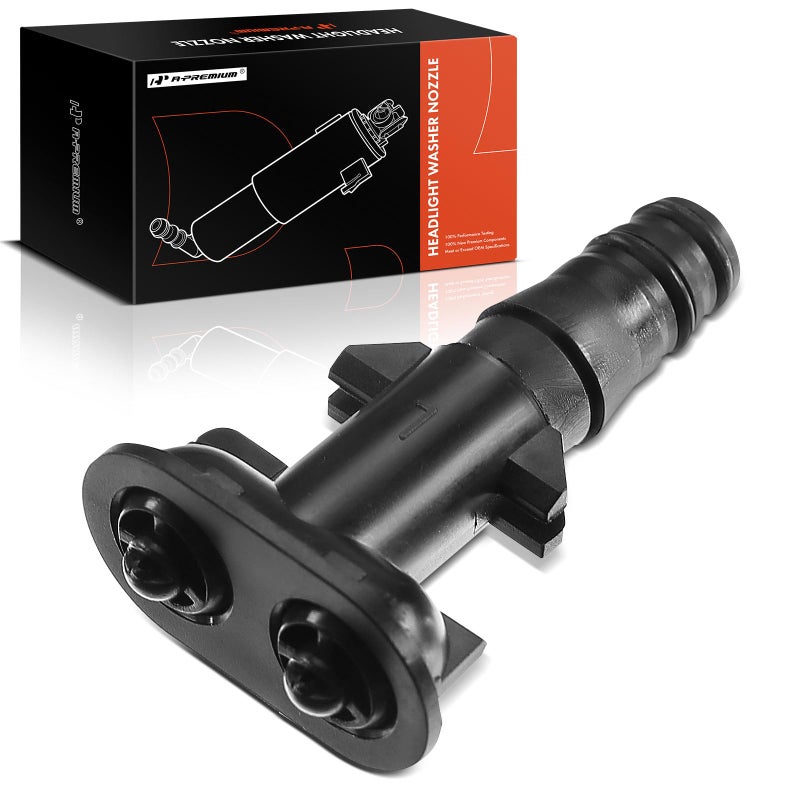 A-Premium APremium Front Left Driver Side Headlight Headlamp Washer Nozzle Jet Sprayer Compatible with Land Rover Range Rover 2010 2011 2012 Sport Utility Replace LR010792