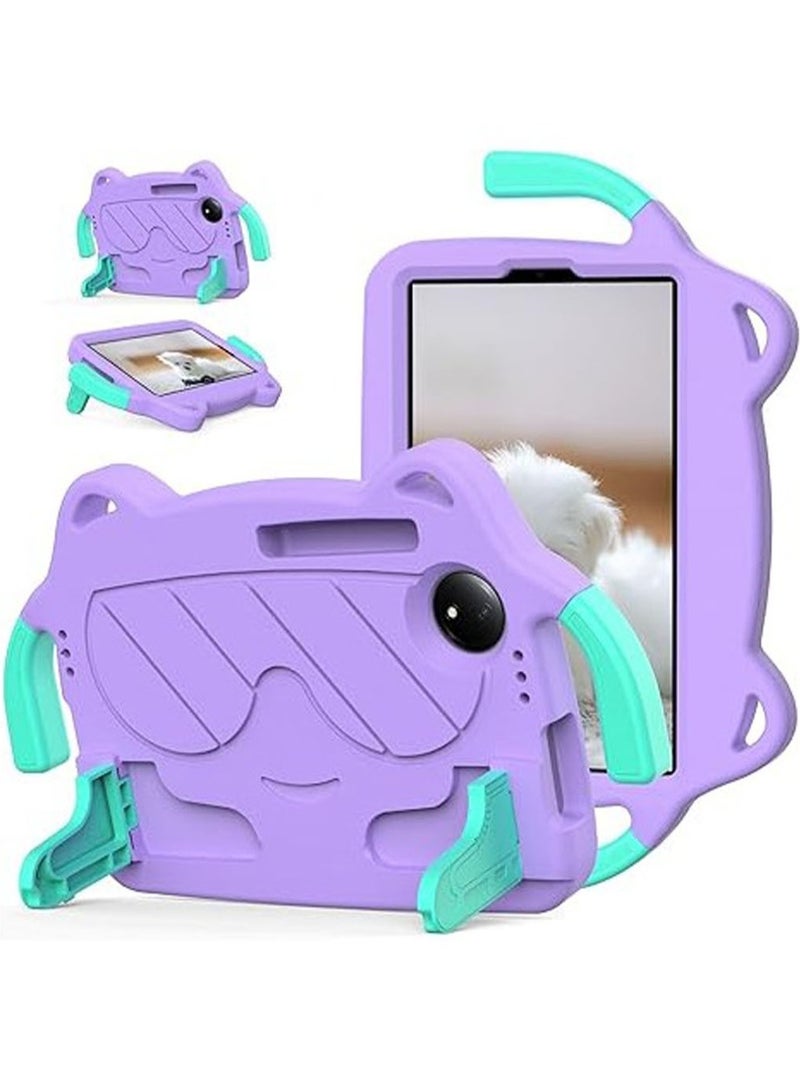 Case for Xiaomi Redmi Pad SE (8.7 inch) (2024), Cute Anti-fall Smart Tablet Case with Carrying Handle  Stand, EVA+PC Kids-Friendly Protective Cover for Pad SE 8.7 - Image 1