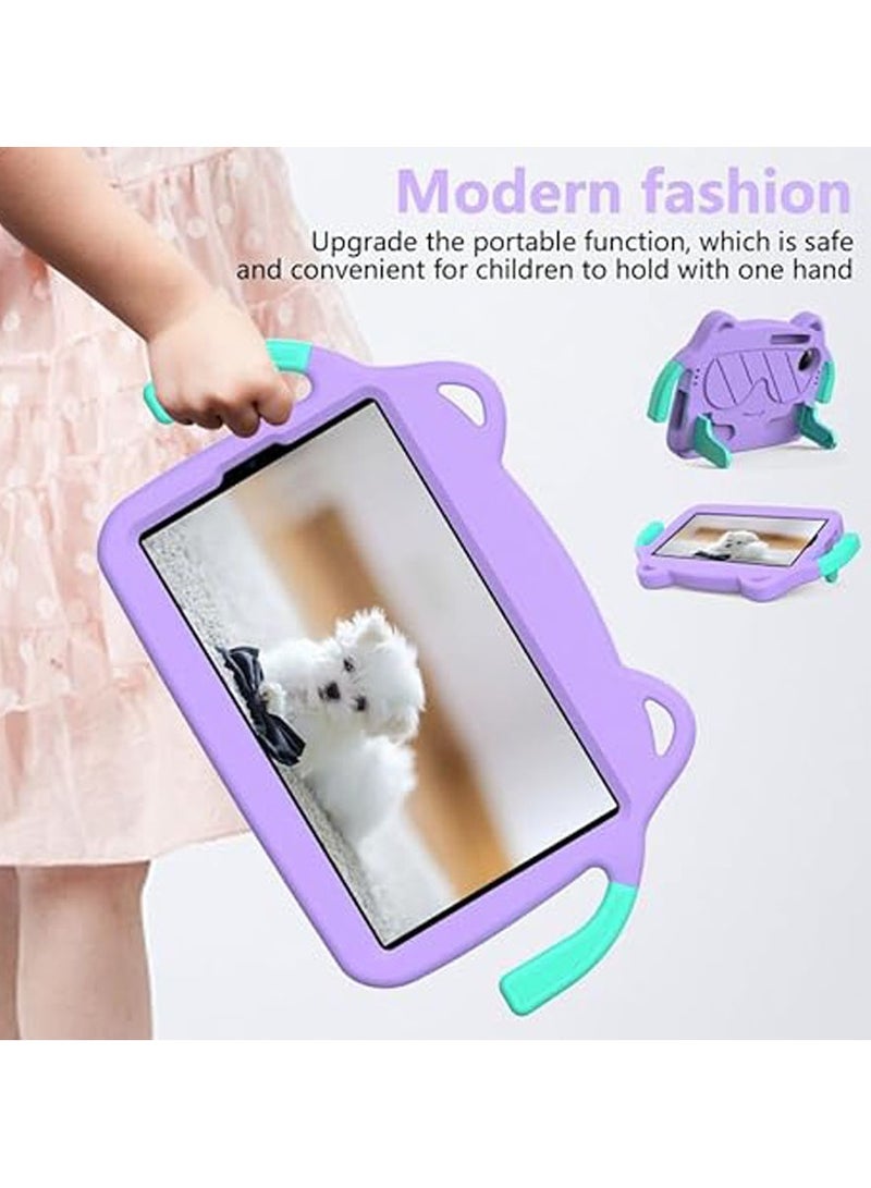 Case for Xiaomi Redmi Pad SE (8.7 inch) (2024), Cute Anti-fall Smart Tablet Case with Carrying Handle  Stand, EVA+PC Kids-Friendly Protective Cover for Pad SE 8.7 - Image 4
