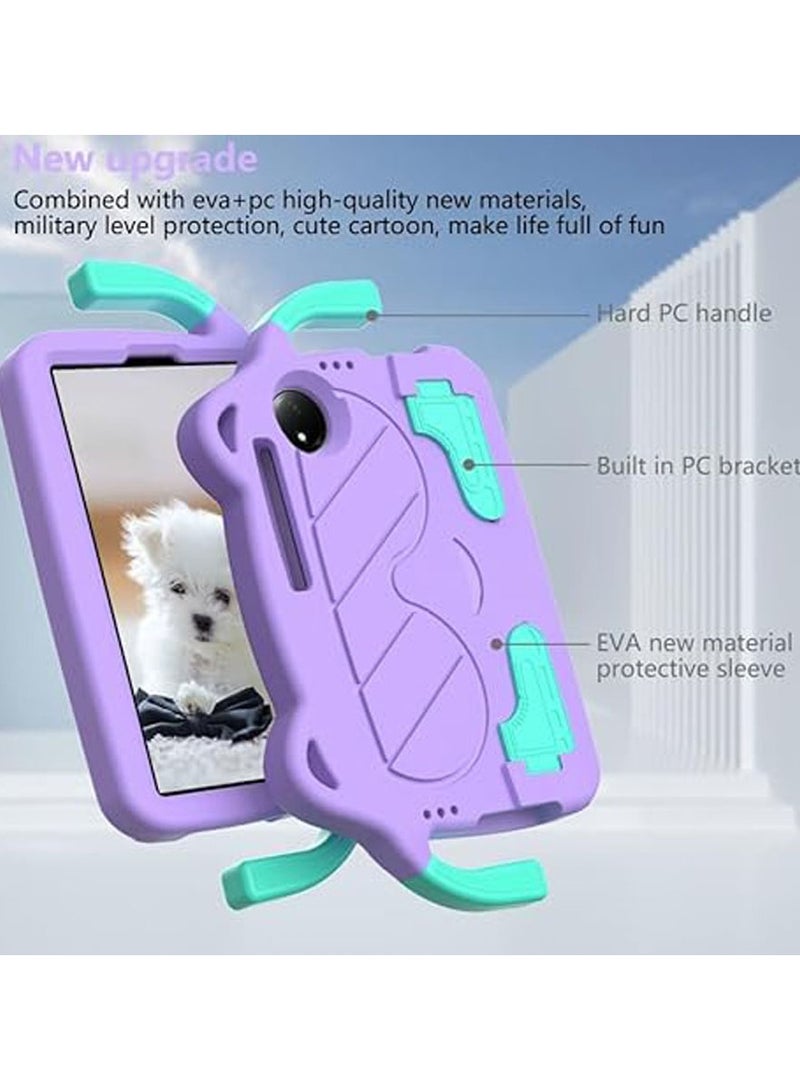 Case for Xiaomi Redmi Pad SE (8.7 inch) (2024), Cute Anti-fall Smart Tablet Case with Carrying Handle  Stand, EVA+PC Kids-Friendly Protective Cover for Pad SE 8.7 - Image 3