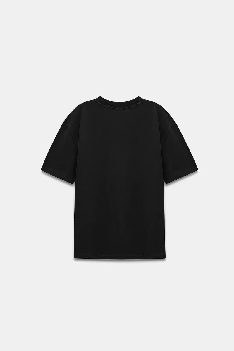 Dilvin Black DILVIN Women's Cotton Crew Neck T-Shirt for Women | Best Price UAE