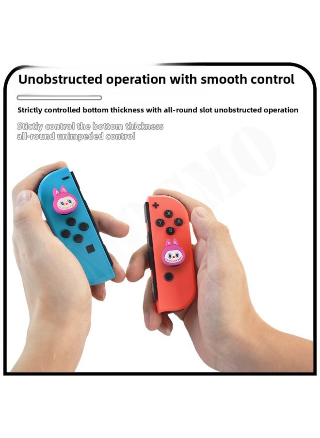 General Switch Rocker Cap NS/Lite Rocker Cap on Cap Joycon Gamepad Silicone Cap Protective Cap-Product Color:4  - Image 4