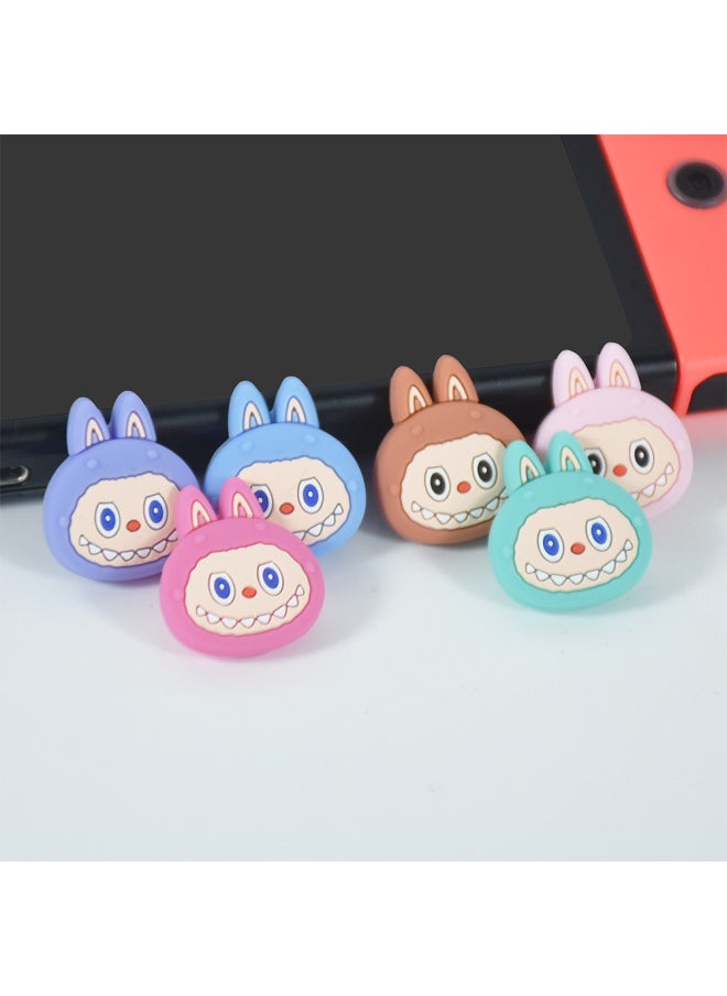 General Switch Rocker Cap NS/Lite Rocker Cap on Cap Joycon Gamepad Silicone Cap Protective Cap-Product Color:4  - Image 2