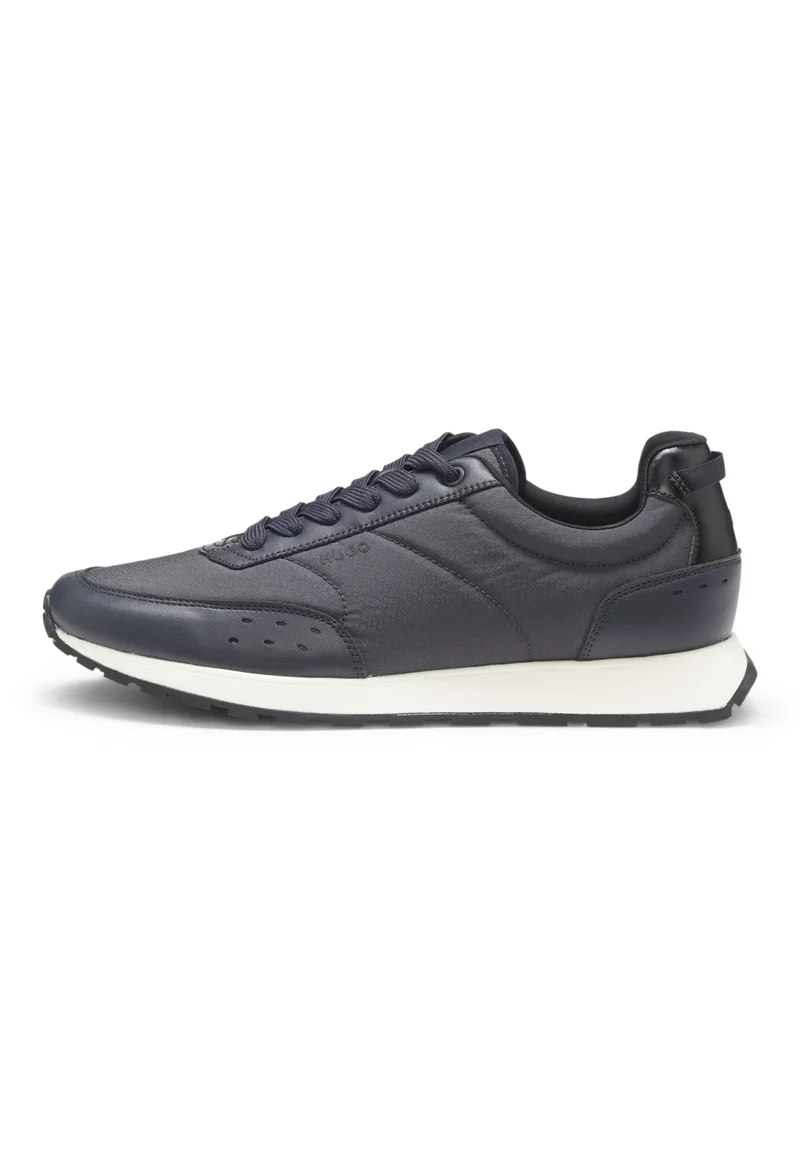 HUGO Black Running-inspired sneakers with zigzag detailing for Men | Best Price UAE