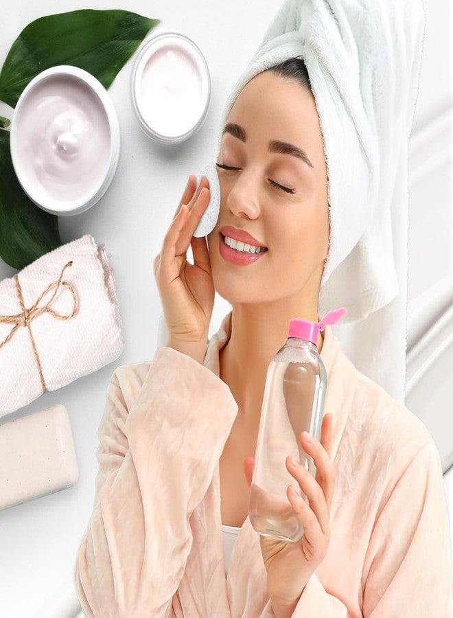 ORIGHTY 96 Count Facial Sponges for Cleansing, 100% Natural Cellulose Facial Sponges for Washing face, Compressed Cosmetic Spa Face Sponge for Exfoliating Mask, Makeup Removal, White - Image 5