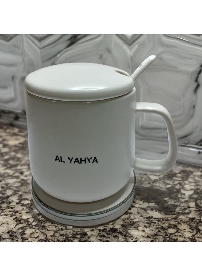 اليحيا مجموعة اليحيا للشحن اللاسلكي وتسخين الكوب - Image 2
