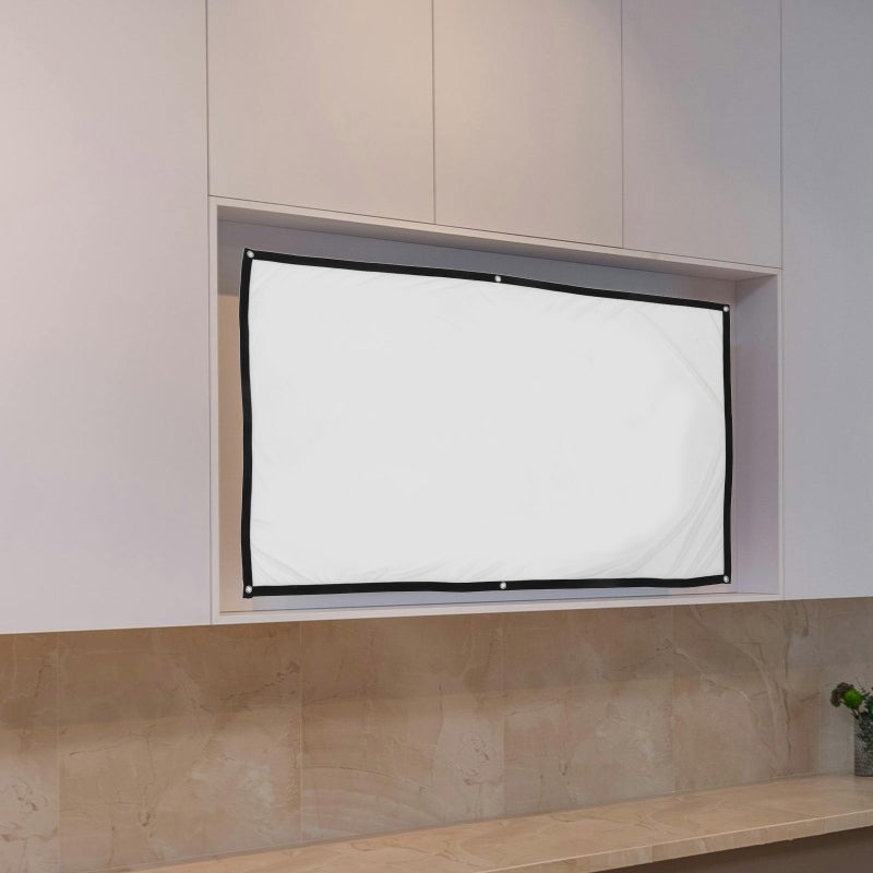 2pcs Projector Screen 72 Inch Foldable 16:9 Projector Projector Screen - Image 4