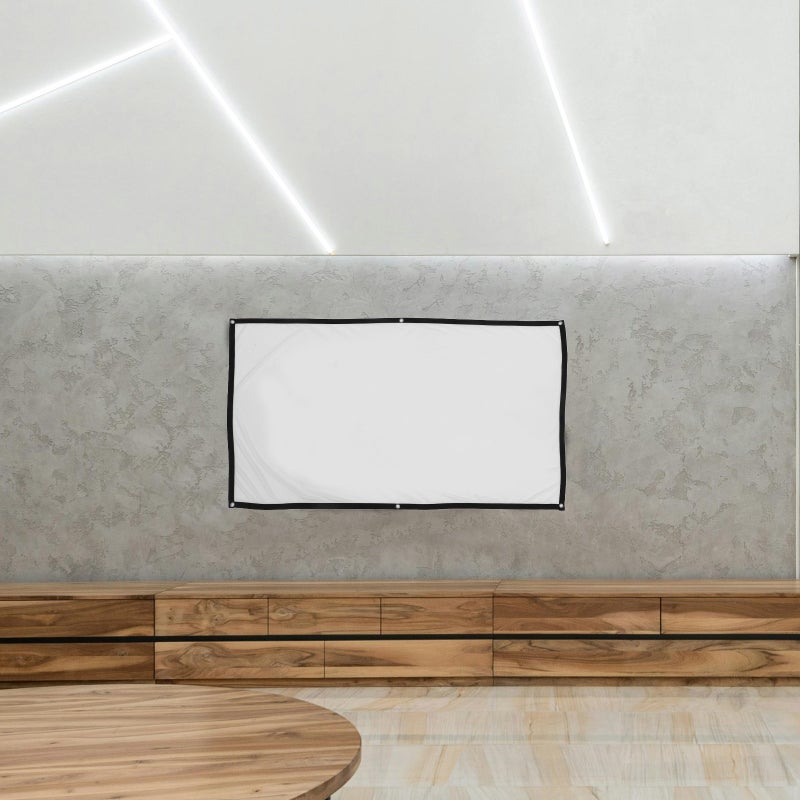 2pcs Projector Screen 72 Inch Foldable 16:9 Projector Projector Screen - Image 5