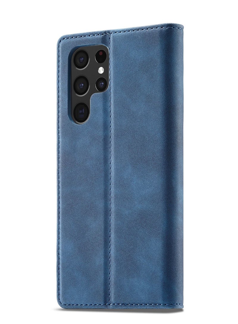 Suteni Flip Cover Leather Protective Case for Samsung Mobile Phone - Image 1