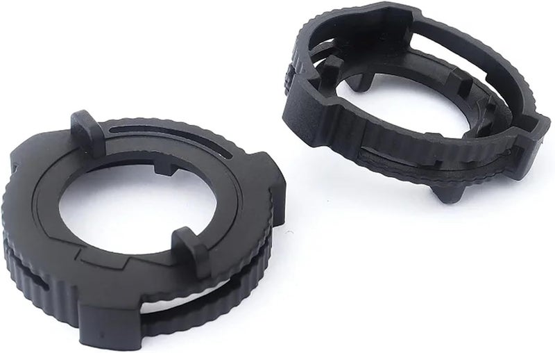 QASULER H7 LED Headlight Bulb Holder Adapter Clips - Image 1