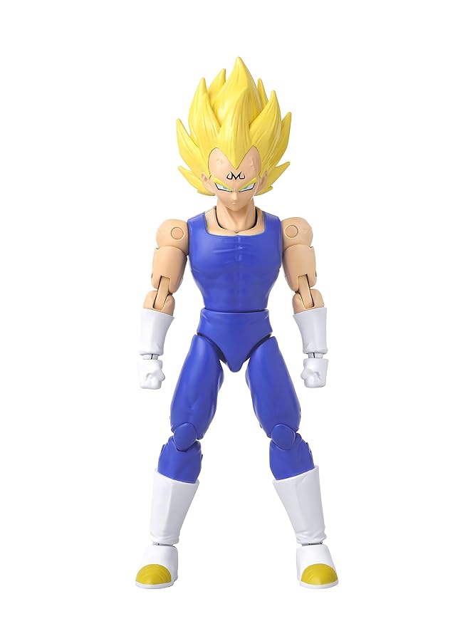 Bandai Dragon Stars Figures Majin Vegeta | Dragon Ball Super Vegeta Action Figure | 17Cm Articulated Dragon Ball Figure Dragon Stars Anime Figures Vegeta Toy | Anime Gifts And Anime Merch - Image 1