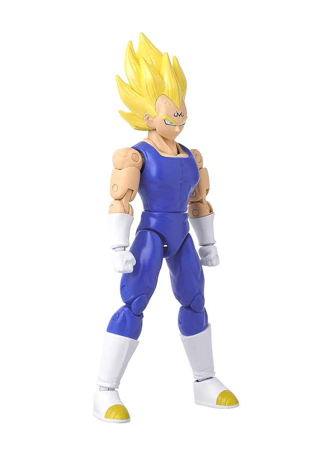 Bandai Dragon Stars Figures Majin Vegeta | Dragon Ball Super Vegeta Action Figure | 17Cm Articulated Dragon Ball Figure Dragon Stars Anime Figures Vegeta Toy | Anime Gifts And Anime Merch - Image 3