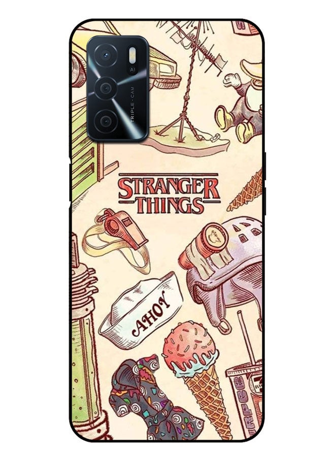 EYE CATCH Printed Protective Case Cover For Oppo A16 -  Stranger Things - Image 1