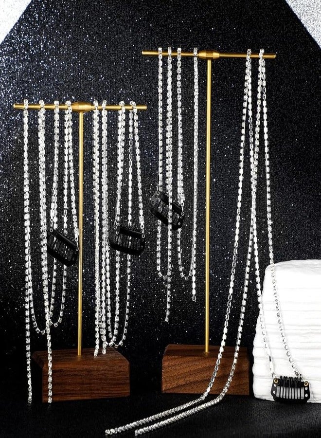 Shidara 6 Pcs Premium Hair Chains, Hair Accessories with Pearls, Rhinestone Hair Clips, Gems for Braids for Women 6 Count (Vintage Silver) - Image 5