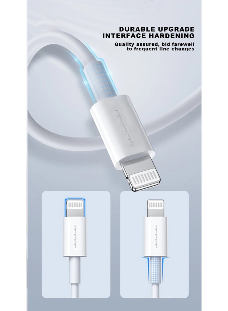 WUW 3A 20W USB to USB-C Fast Charging and Data Transfer/Sync Cable for USB-C Smartphones, iPad & Tablet, Macbook & Laptop, Mobile Accessories, Electronics & Digital Devices, White - Image 4