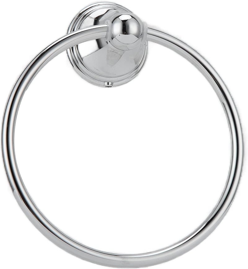 Towel Ring Stainless Steel Wall - Mounted Hand Towel Holder, Brushed Finish - Rust, Space Saving, Ideal for Bathroom and Kitchen (893 Chrome-Plated Towel Ring) - Image 4
