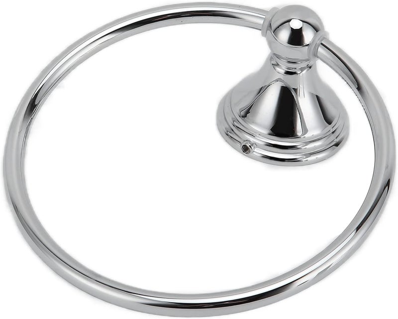 Towel Ring Stainless Steel Wall - Mounted Hand Towel Holder, Brushed Finish - Rust, Space Saving, Ideal for Bathroom and Kitchen (893 Chrome-Plated Towel Ring) - Image 5