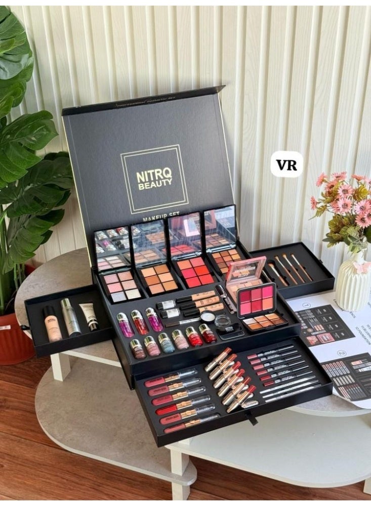 Nitrq Beauty Beauty Complete Makeup Kit One Box Multi Color 32 Pieces - Image 2