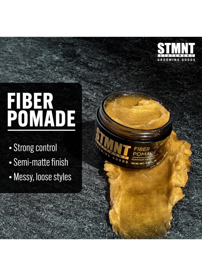 ستمنت ستاينمنت فايبر بوماد (STMNT Grooming Goods Fiber Pomade) – 100 مل (3.38 أونصة) - Image 3