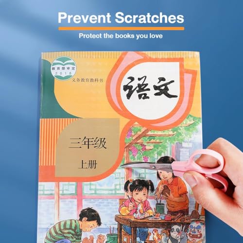 KLIFFOO Transparent Paper Sticker Book Cover Film [10Pcs A4 Size] Waterproof Self-Adhesive Book Binding Cover for for Office School Notebooks Textbook Protective Case - Image 5