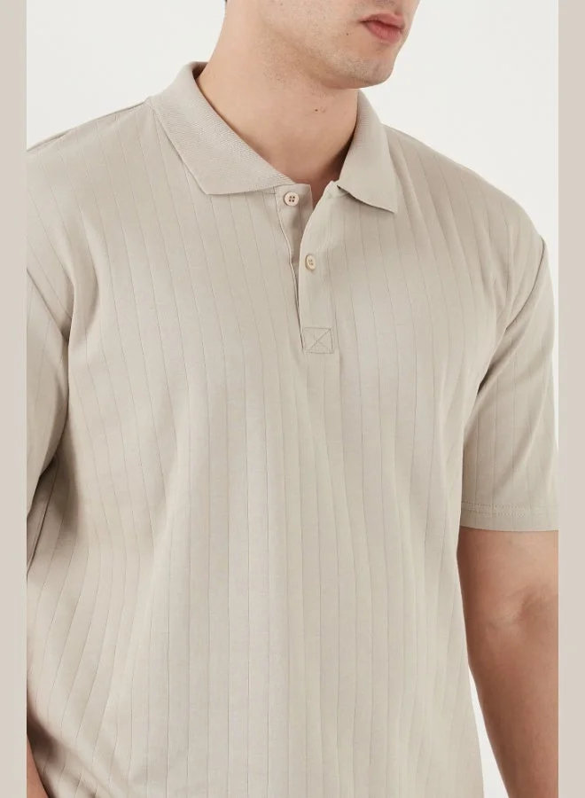 Buratti  Buratti Cotton Short Sleeve Buttoned Polo T-Shirt Men's POLO T-SHIRT 5904051 for Men | Best Price UAE