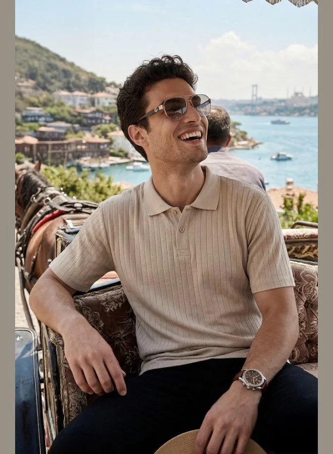 Buratti  Buratti Cotton Short Sleeve Buttoned Polo T-Shirt Men's POLO T-SHIRT 5904051 for Men | Best Price UAE