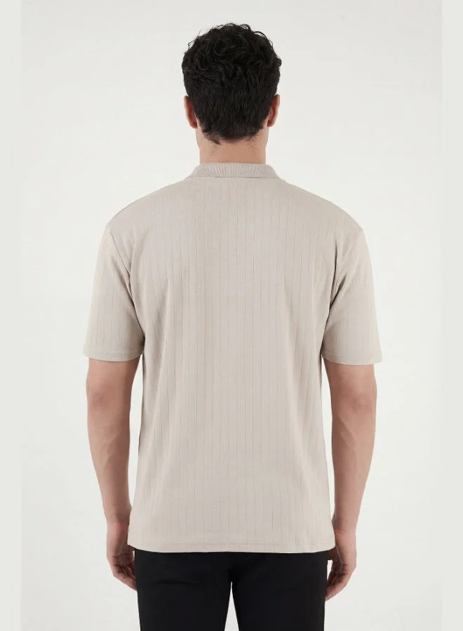 Buratti  Buratti Cotton Short Sleeve Buttoned Polo T-Shirt Men's POLO T-SHIRT 5904051 for Men | Best Price UAE