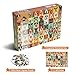 Hiwhy 1000 Pieces Jigsaw Puzzles for Adults Vibrant Dog Faces Fun and Challenging Dog Puzzle for Family and Friends Challenging Puzzle Perfect for Game Nights 197x276 in - Image 4
