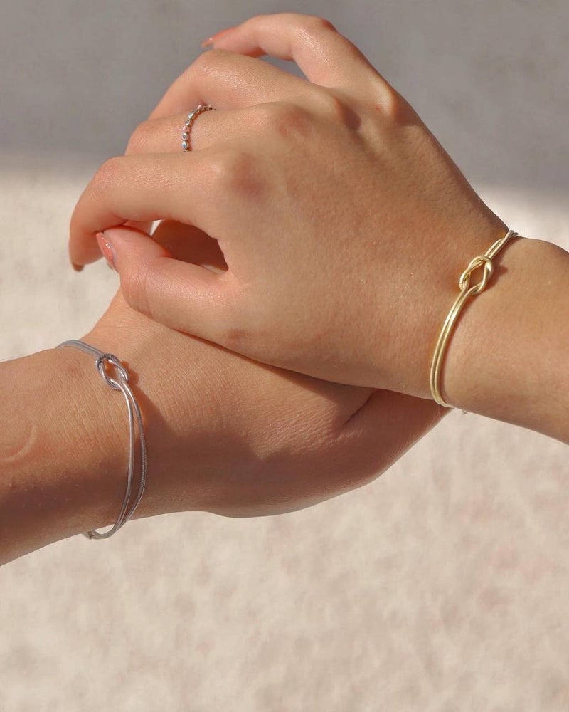 Golden & Silver Couples Stainless Steel Bracelet - Image 2