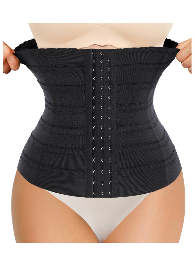 Zikra Waist Trainer for Women Underbust Waist Cincher Shapewear Corset Sport Girdle Hourglass Body Shaper Tummy Control Plus Size Waist Trainers for Women Belly Trimmer Corset Girdle L - Image 1
