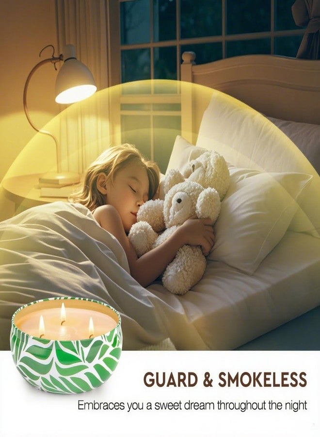 SUPERSUN Citronella Candles Outdoor, Large 36oZ Citronella Candles, 240 Hours Burning, 3-Wick Natural Soy Wax Summer Outdoor Candles for Outside Indoor Patio Home Garden Yard Balcony Camping Porch BBQ - Image 3