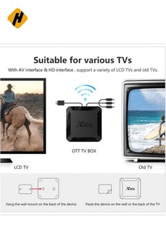 HuHa X96Q Android 10.0 TV Box - Allwinner H313 Quad Core, 16GB Storage  - Image 4