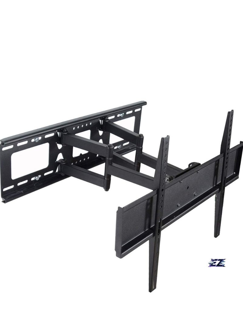 ELTRAZONE Tilt Swivel TV Wall Mount 32"- 70" LCD LED Plasma TV with VESA 200x200,400x400 up to 600x400mm, Full Motion Articulating Dual Arm Mount Fits up to 24" Studs, HDMI Cable - Image 1
