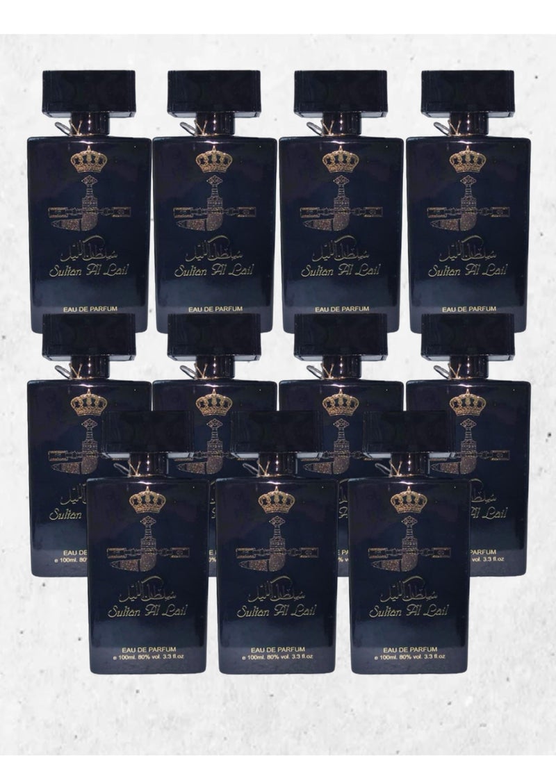 سلطان 11 قطع عطر سلطان الليل 100 مل EDP - Image 1