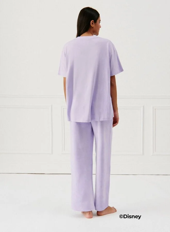 UNDIZ Stitch velvet trousers
