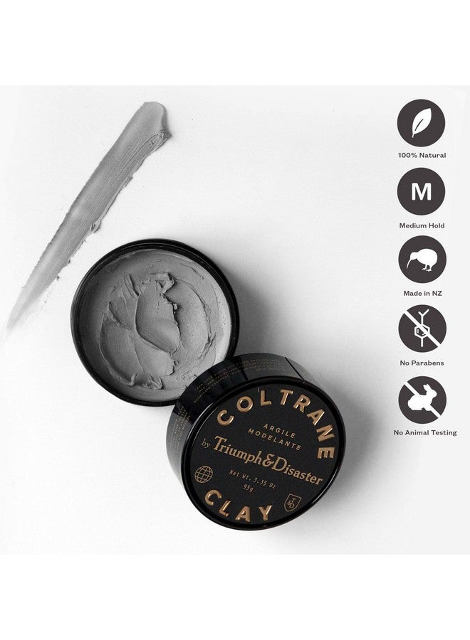 Triumph & Disaster | Coltrane Clay Hair Pomade | Medium Hold for Fine to Thick Hair - Matte Finish for Men, 95g - Image 3