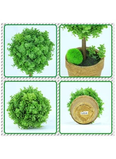 Artificial Shrub Potted Plant for Indoor Outdoor Office Home Garden Party Decoration (24cm, Green) - pzsku/Z2295546974858828F82CZ/45/_/1706688828/4c16ee96-f3d2-49c8-9469-8073211123bb