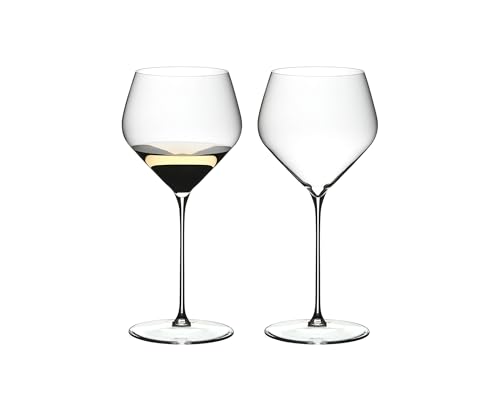Riedel Veloce Chardonnay Wine Glasses Set of 2 Crystal Glass Dishwasher Safe 633097 - Image 1