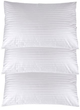 Pack of 3 Set Cotton Pillow -Stripe Fabric -White 50X90cm Made in Uae - pzsku/Z22957635F52809DF7B10Z/45/_/1722618013/ecb04bf6-8f73-40b1-9f53-80144da6351d